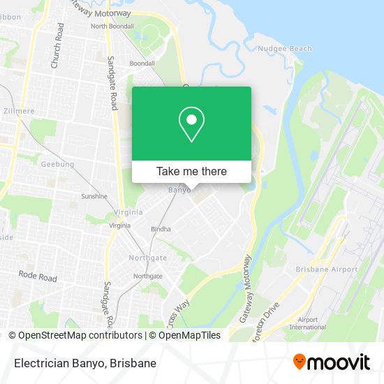 Electrician Banyo map