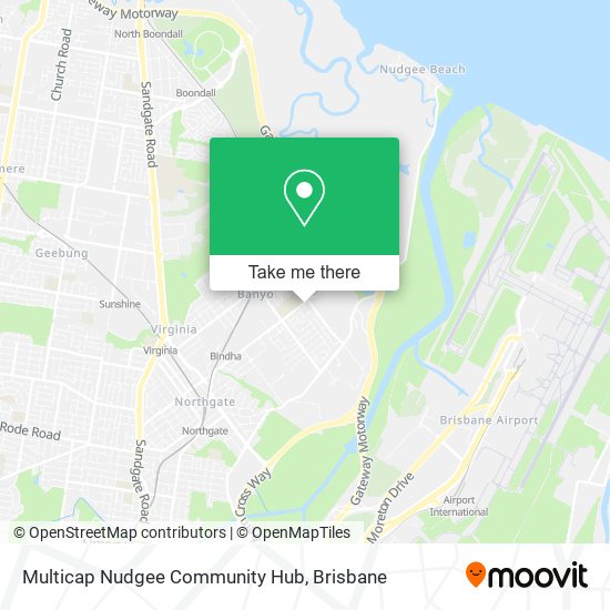 Multicap Nudgee Community Hub map