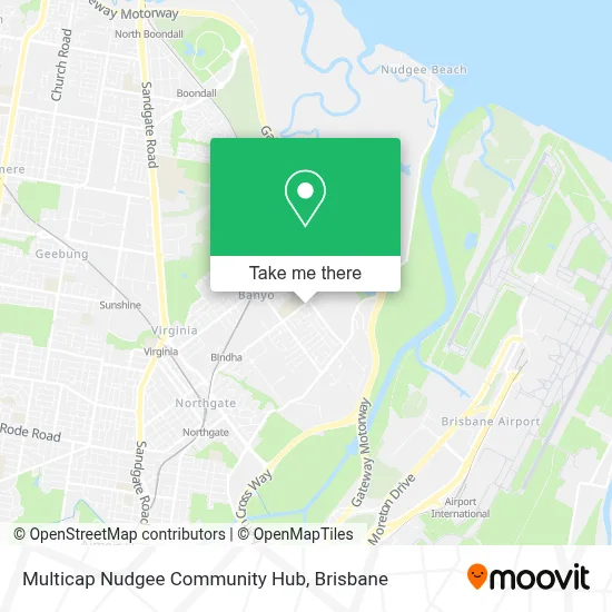 Mapa Multicap Nudgee Community Hub