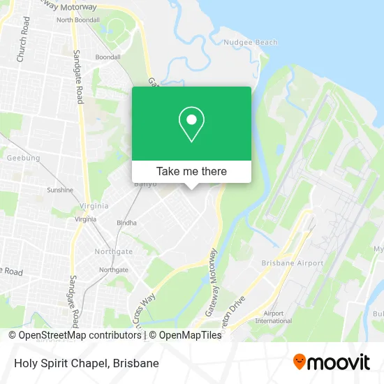 Mapa Holy Spirit Chapel