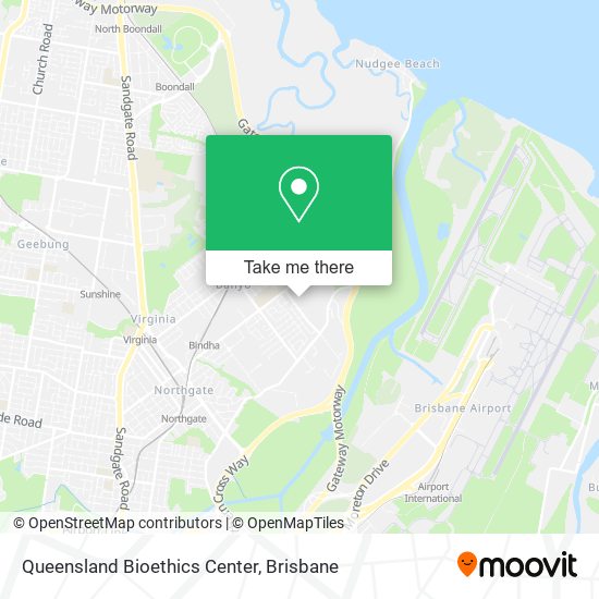 Queensland Bioethics Center map