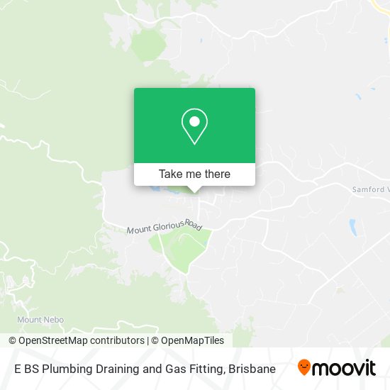E BS Plumbing Draining and Gas Fitting map