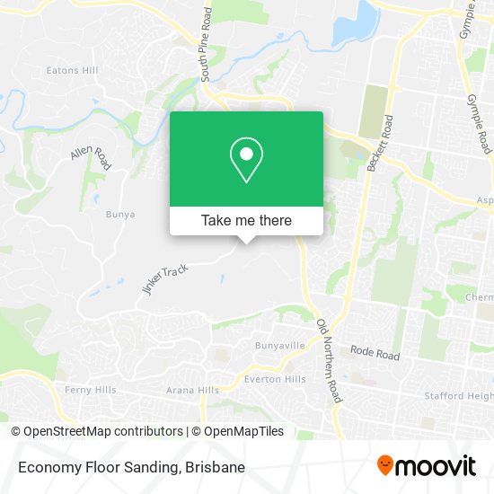 Economy Floor Sanding map