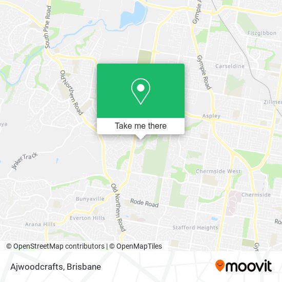 Ajwoodcrafts map