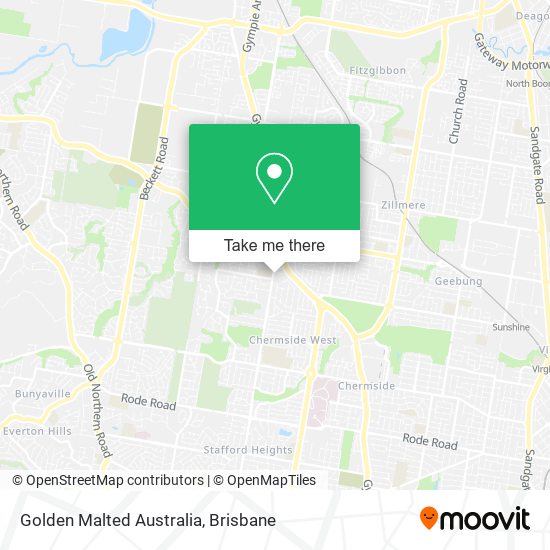 Mapa Golden Malted Australia