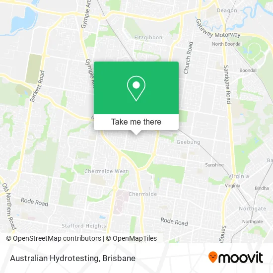 Australian Hydrotesting map