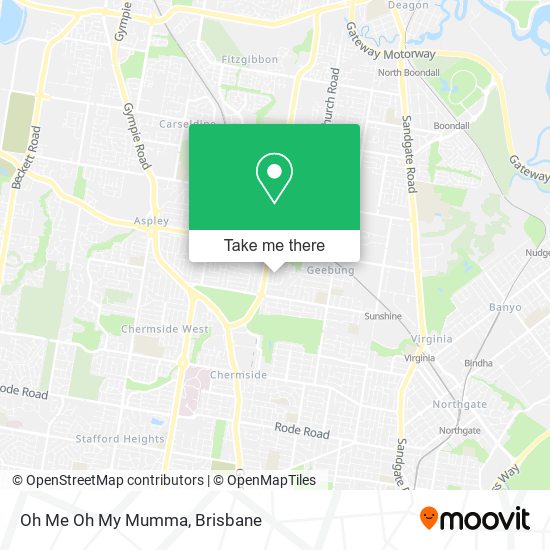 Oh Me Oh My Mumma map