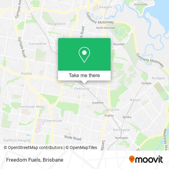 Freedom Fuels map