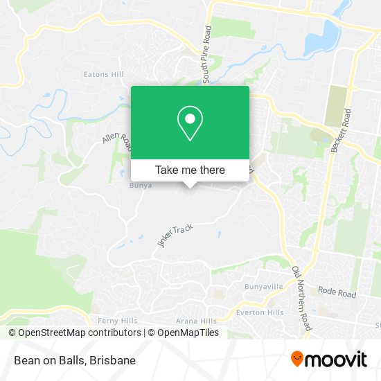 Bean on Balls map