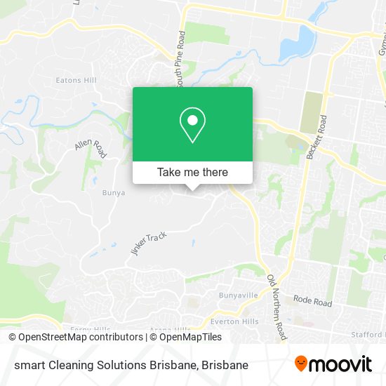 smart Cleaning Solutions Brisbane map