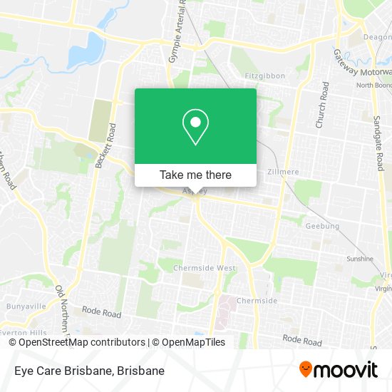 Eye Care Brisbane map