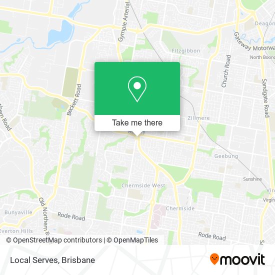 Local Serves map