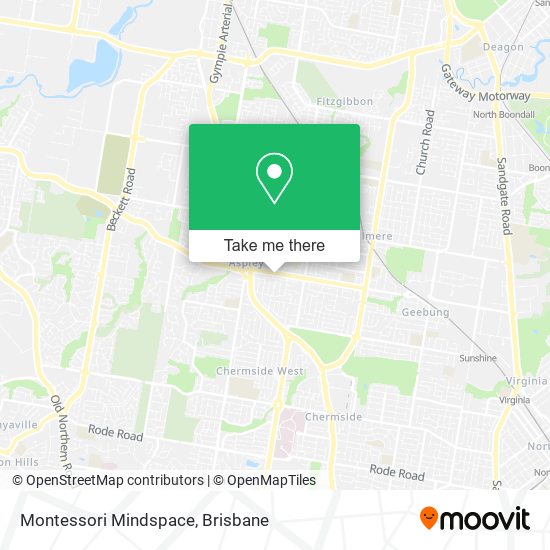 Montessori Mindspace map