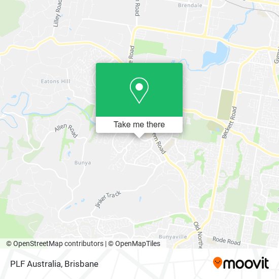 PLF Australia map
