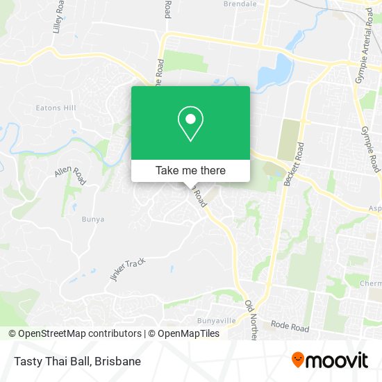 Tasty Thai Ball map