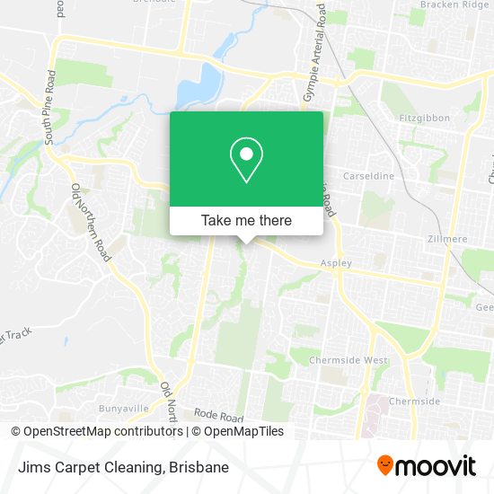 Jims Carpet Cleaning map
