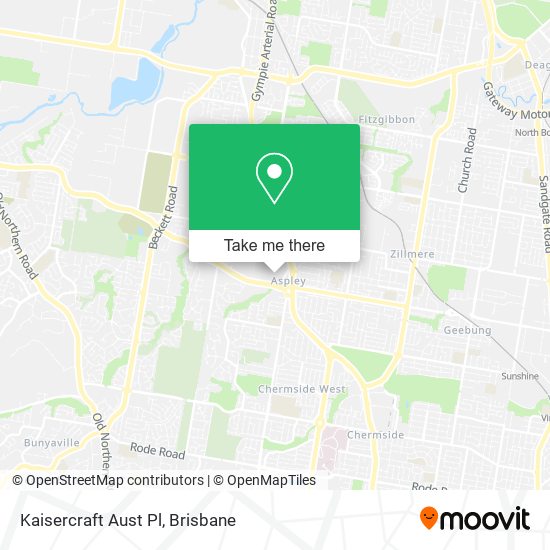 Kaisercraft Aust Pl map