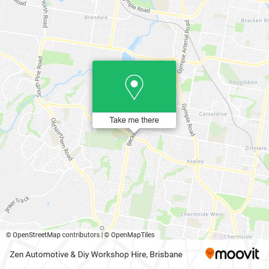 Zen Automotive & Diy Workshop Hire map