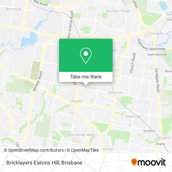 Bricklayers Eatons Hill map