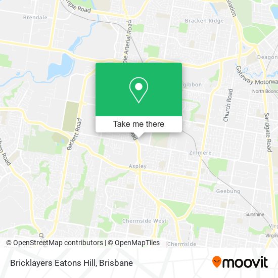 Bricklayers Eatons Hill map