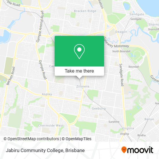 Jabiru Community College map