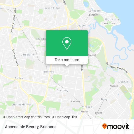 Accessible Beauty map