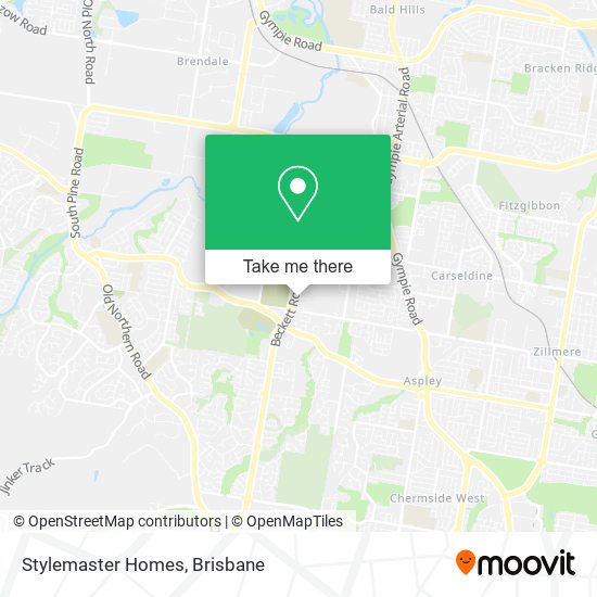 Stylemaster Homes map