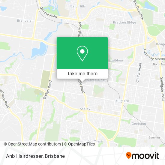 Anb Hairdresser map