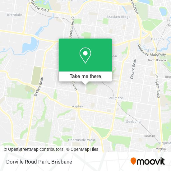 Dorville Road Park map