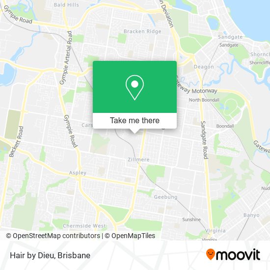 Hair by Dieu map