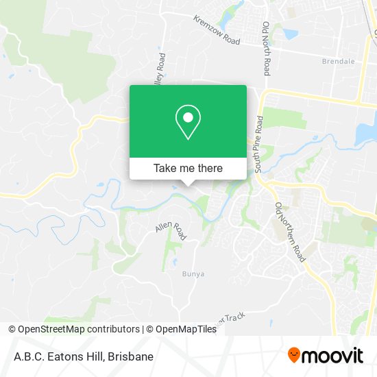 A.B.C. Eatons Hill map