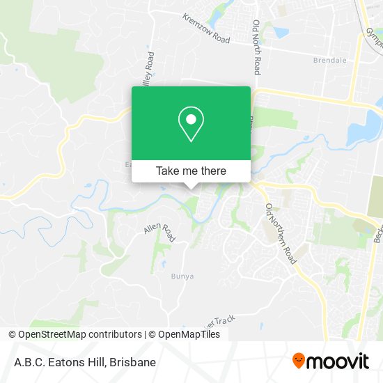A.B.C. Eatons Hill map