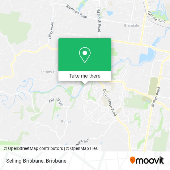 Selling Brisbane map