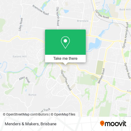 Menders & Makers map