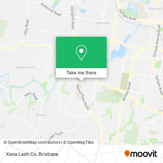 Xena Lash Co map
