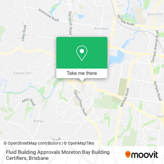 Fluid Building Approvals Moreton Bay Building Certifiers map