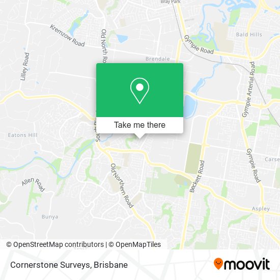 Cornerstone Surveys map