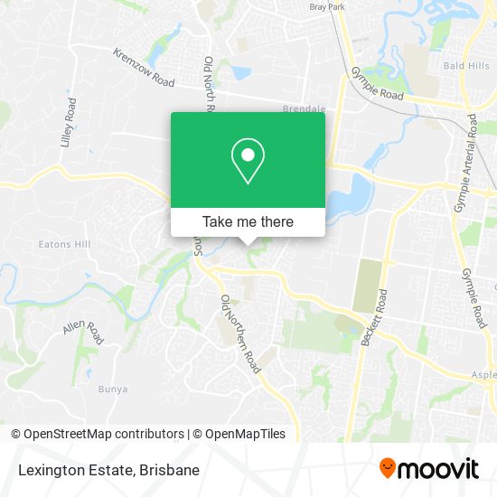 Lexington Estate map
