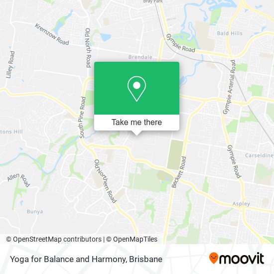 Yoga for Balance and Harmony map
