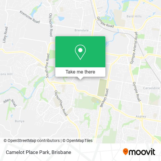 Camelot Place Park map