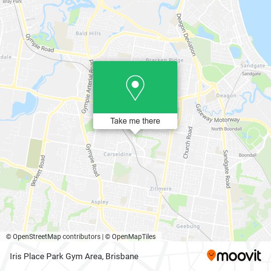 Iris Place Park Gym Area map