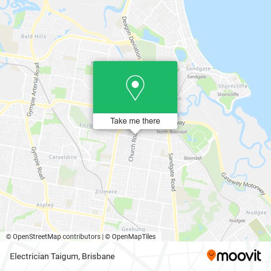 Electrician Taigum map