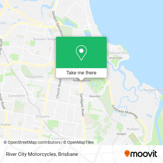 River City Motorcycles map