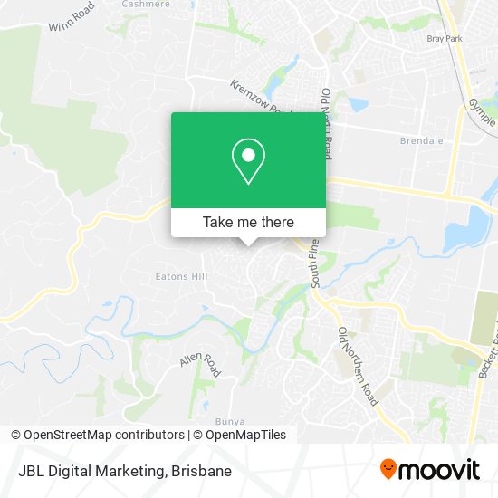 JBL Digital Marketing map