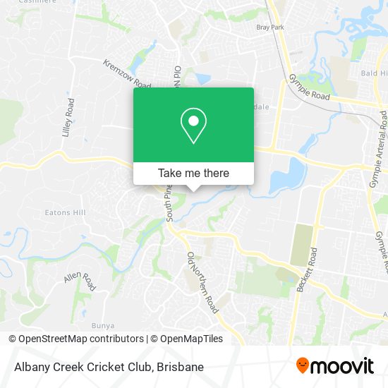Albany Creek Cricket Club map