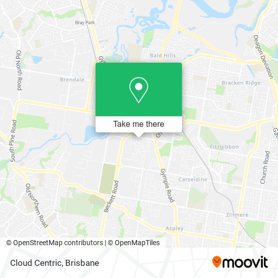 Cloud Centric map
