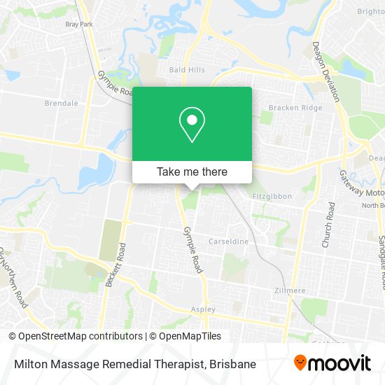 Milton Massage Remedial Therapist map