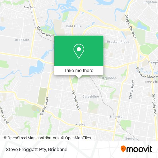 Steve Froggatt Pty map