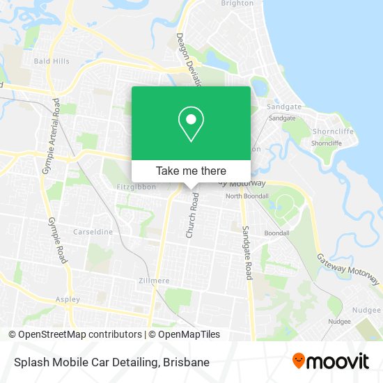 Mapa Splash Mobile Car Detailing