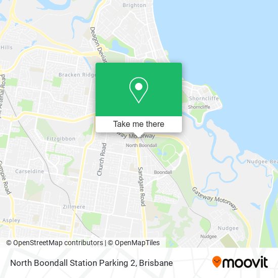 North Boondall Station Parking 2 map